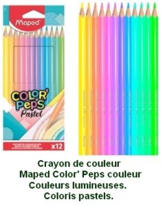 Crayons Maped pastels