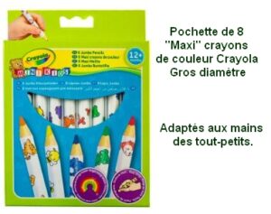 maxi crayons Crayola