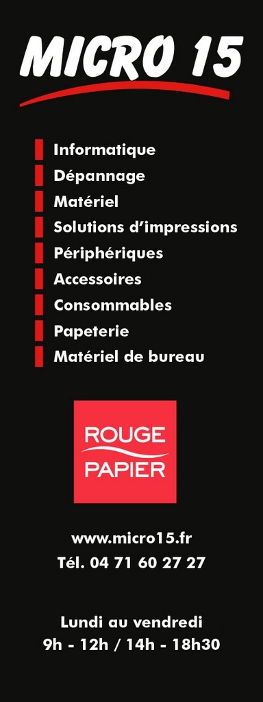 Enseigne Rouge Papier, MATÉRIEL DE BUREAU