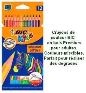 Crayons BIC couleurs miscibles